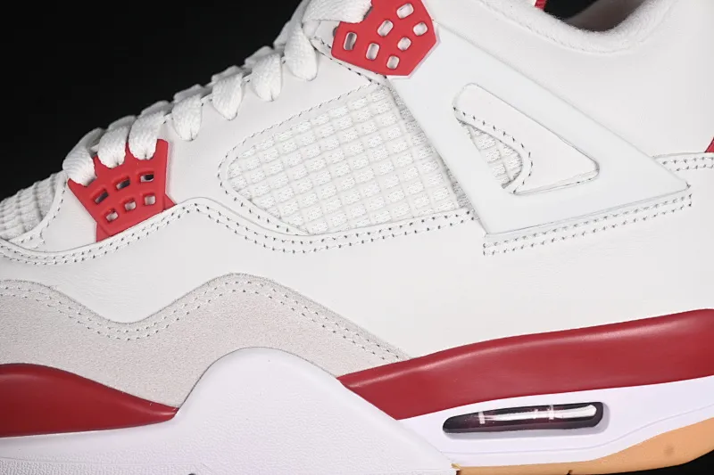All categories Air Jordan Jordan series basketball shoes Air Jordan 4 GX foreign trade version Nike SB x Air Jordan 4 OG "Varsity Red" AJ4 Joe 4 University Red DR5415-106
